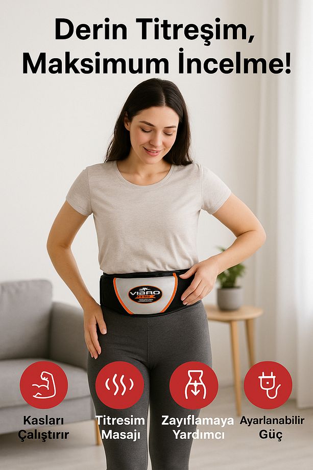 waisy® Pro Titreşimli Zayflama  Kemeri