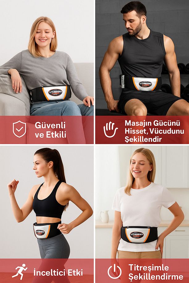waisy® Pro Titreşimli Zayflama  Kemeri